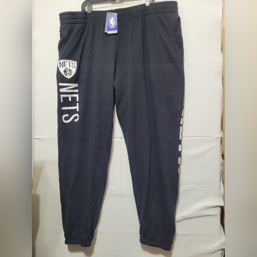 ULTRA GAME NBA OFFICIAL MEN'S SUPER SOFT FLEECE GAME DAY JOGGER SWEATPANTS 3XL